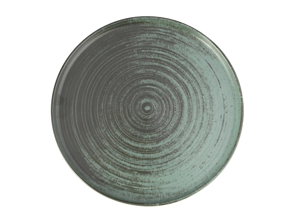 Porland Lykke Green Flat Platter 30cm