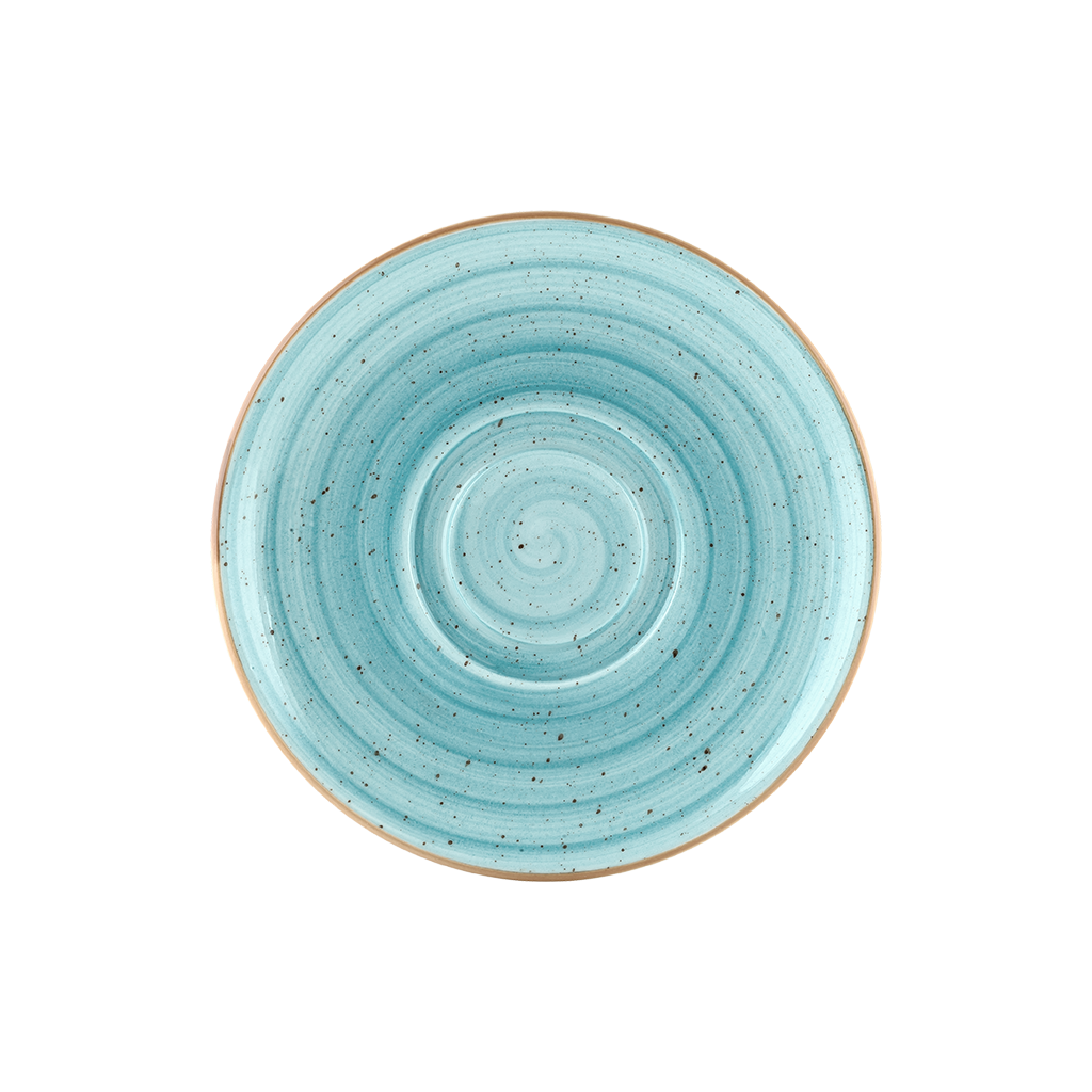 Bonna Aura Aqua Gourmet Consome Bowl Plate 19 cm