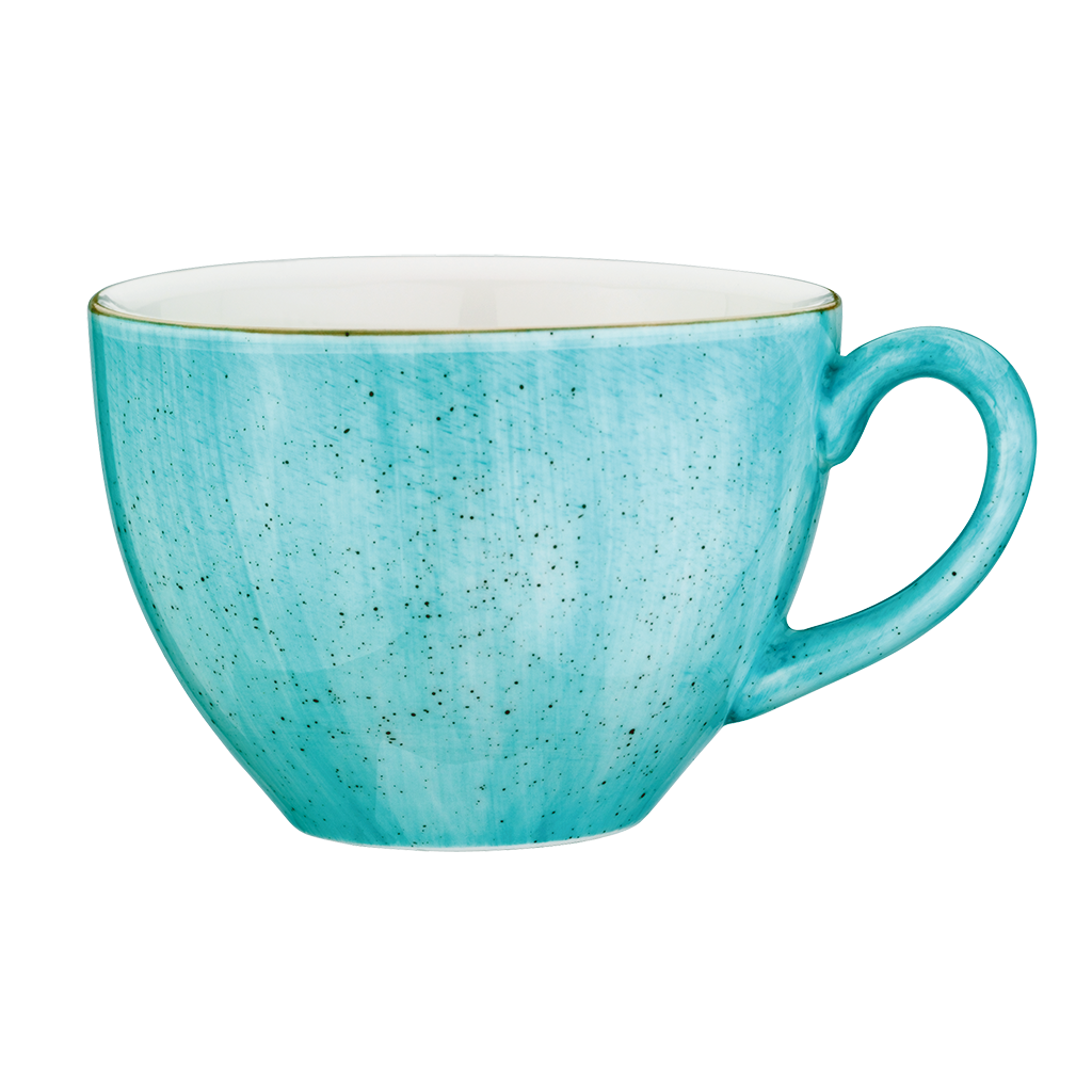 Bonna Aura Aqua Rita Coffee Cup with Handle