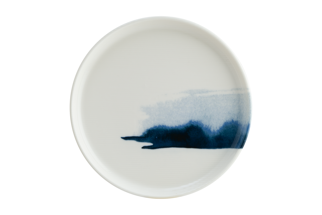 Bonna Blue Wave Hygge Flat Plate 28 cm