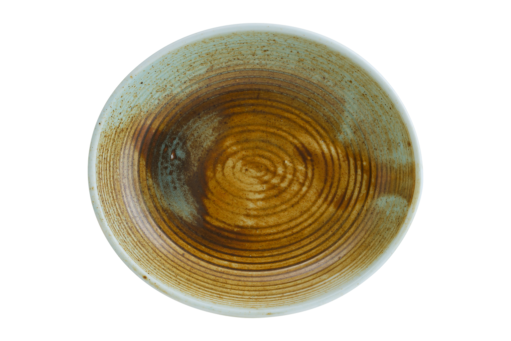 Bonna Coral Oval Plate 14 cm