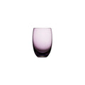 Nude Colored O Red Water and Soft Drink Glass Set