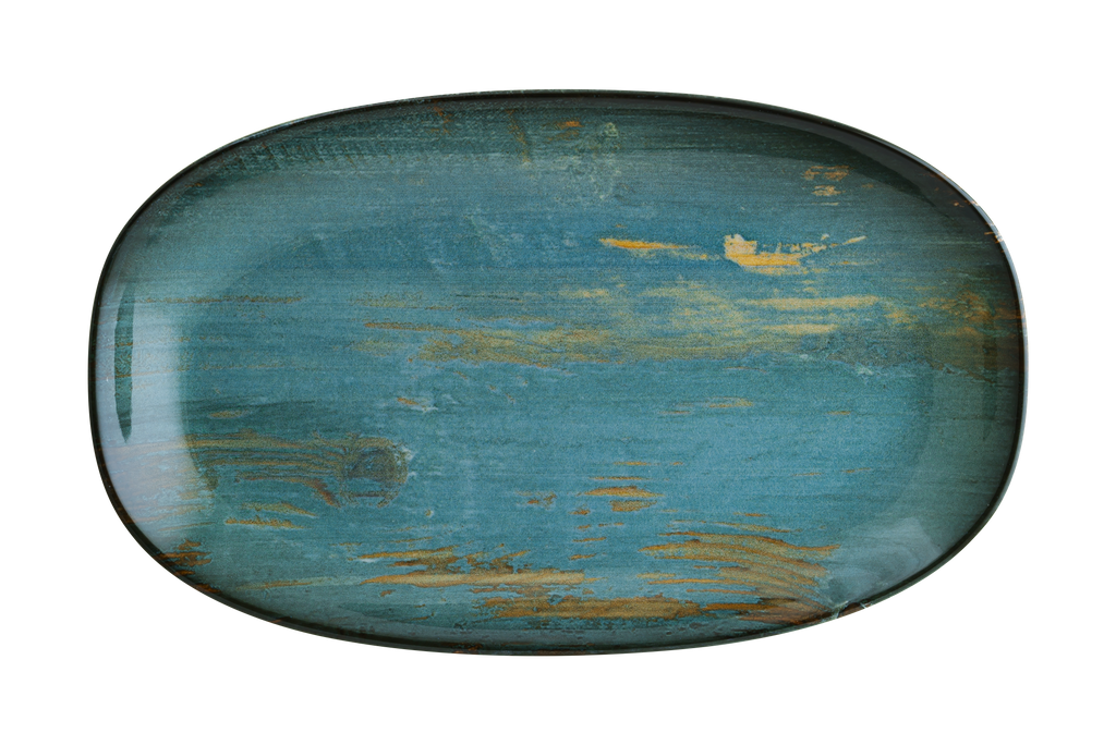Bonna Madera Mint Gourmet Oval Boat Plate