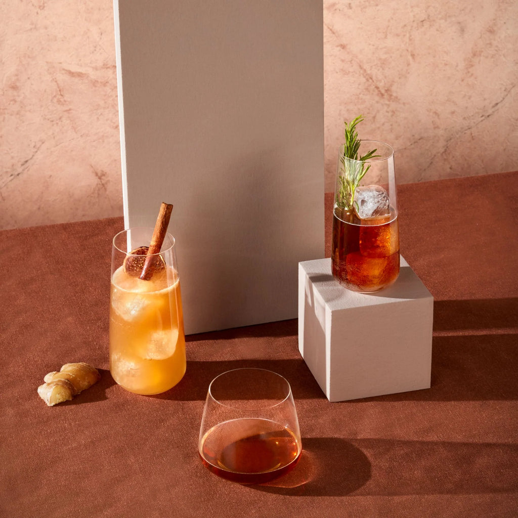 Nude Mirage Tall Highball Cocktail Glass