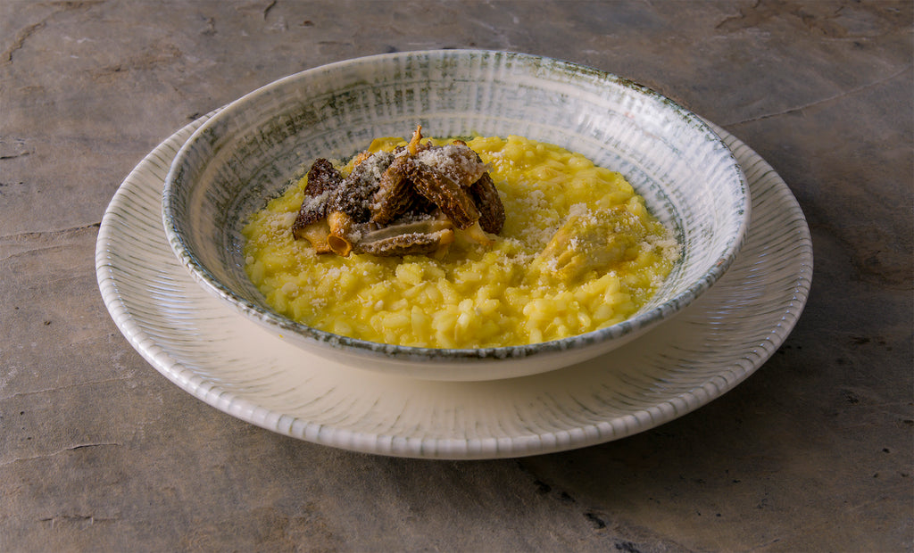 Bonna Odette Olive Bloom Deep Plate