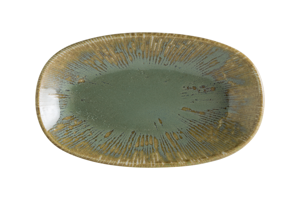 Bonna Sage Snell Gourmet Oval Boat Plate 19 cm