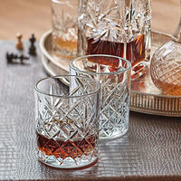 Pasabahce Timeless Whisky Rocks Glass Set (4 Pieces)