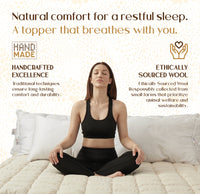 Merino Wool Mattress Topper