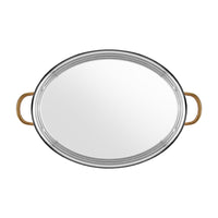ABM Copper Oval Shallow Pan 25*17 cm
