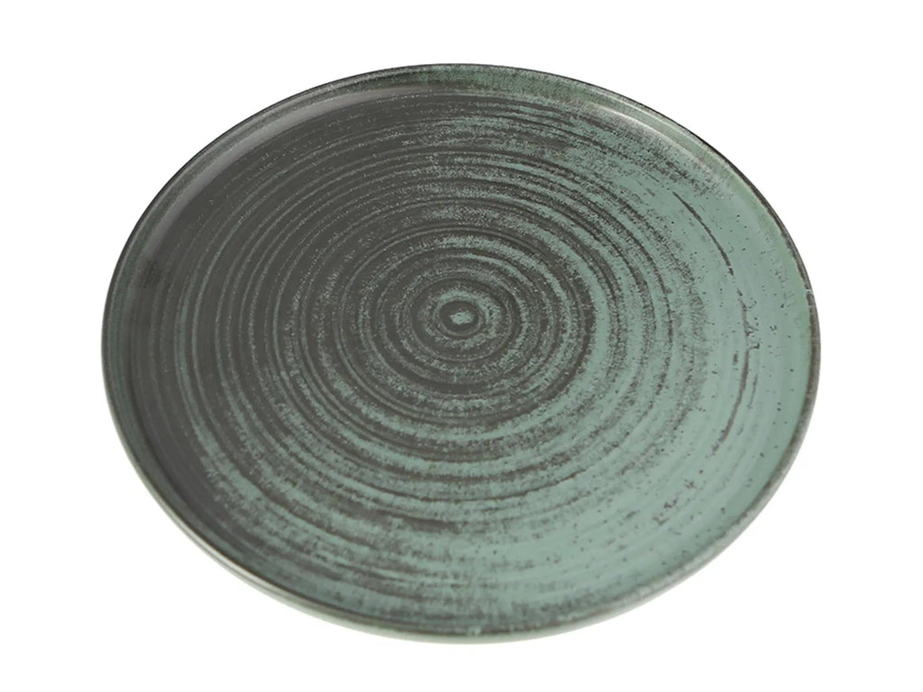 Porland Lykke Green Flat Platter 30cm